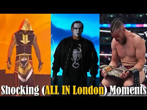 AEW Top 20 Shocking (ALL IN London)  Moments