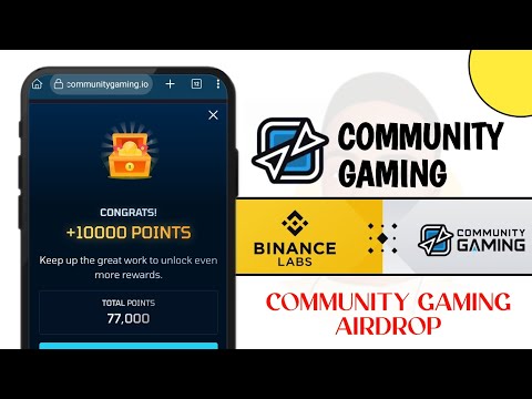 Community Gaming Airdrop Quiz Prediction Answer Binance Labs Supported Project