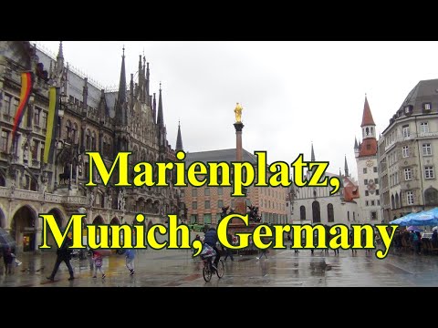 Marienplatz, Munich, Germany | Rathaus-Glockenspiel | Frauenkirche | Neues Rathaus | Horizons_視野