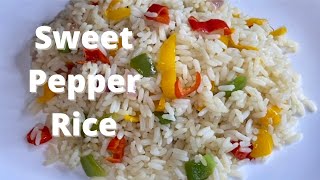 Easy Sweet Pepper Rice