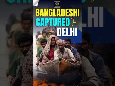 Illegal Bangladeshi Captured in New Delhi by Delhi Police #bangaldesh #india #delhi #illegal #reels