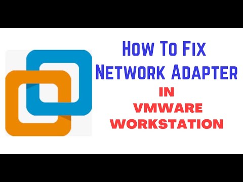 How to Fix Network Adapter on VMware Workstation || VMware Workstation Network Connectivity