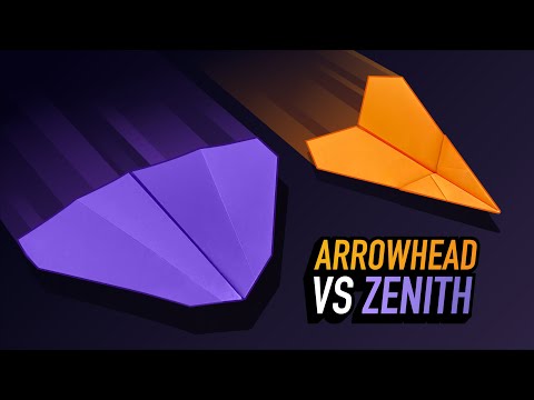 Paper Airplane Tournament — Arrowhead vs Zenith — Paper Aces Round 2 (Race 10)