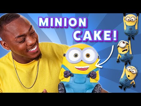 Making A Minion Cake: Step-By-Step Tutorial