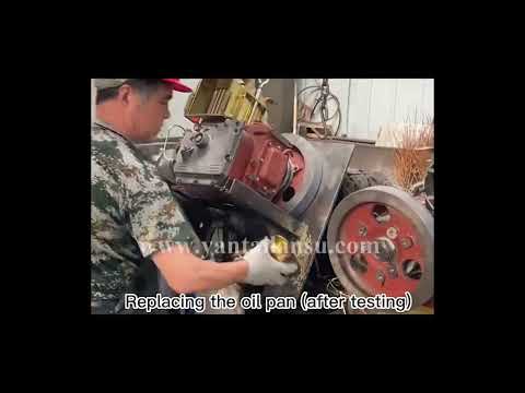 Walking tractor factory workshop assembly