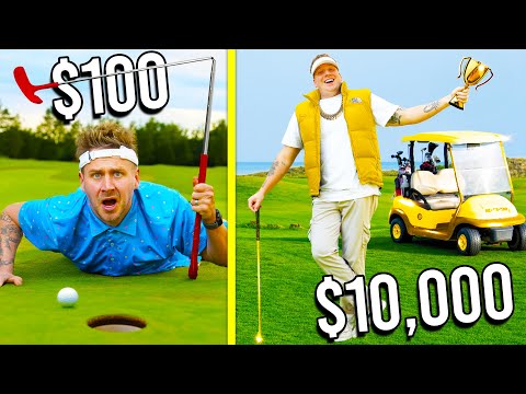 $10,000 VS $100 GOLF CHALLENGE