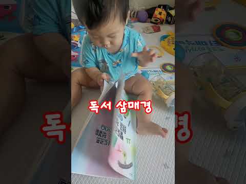 인생 12개월 차] 글자는 몰라요 그렇지만  이 책만 보면 푹 빠져 !? #아기일상 #아기 #shorts #발도르프 #씽크스마트 #baby