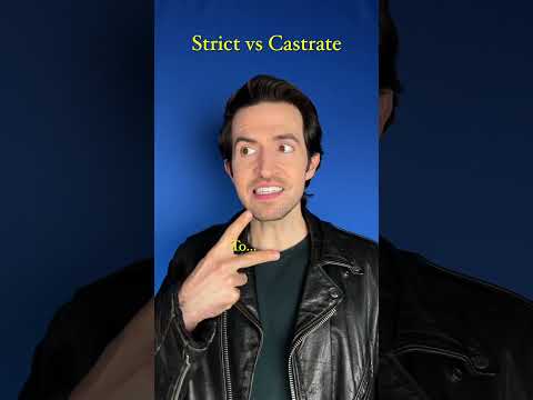 Mandarin Chinese Tones FAIL (Strict vs. Castrate)