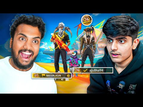 Ajjubhai Killing Big Youtuber Prank Gone Wrong Awara bhai Angry 😠 - Garena Free Fire Max