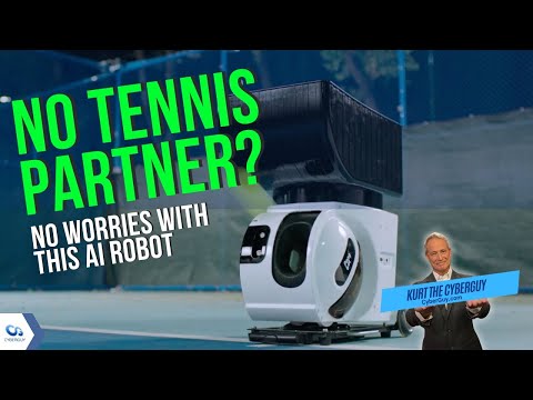 No tennis partner? No worries with this AI robot | Kurt the CyberGuy