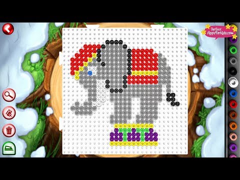 Hama Beads App 🎪 Circus Animals & Other Bead Creations for Kids