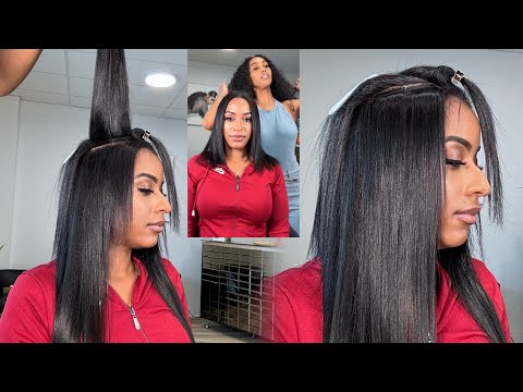 Tape-In Extensions That Look Natural | Watch the Magic Unfold!