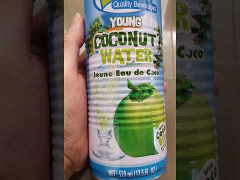 Young coconut water product of Philippines #viral #followers #highlights #ofwhongkong