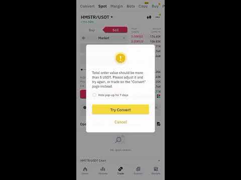 HOW TO SELL HAMSTER KOMBAT IN BINANCE || BYBIT