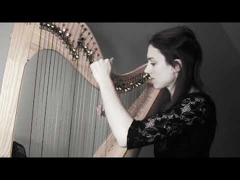 Tamsin Dearnley plays 'Suite for lever harp: Mvnt I - Abstract'