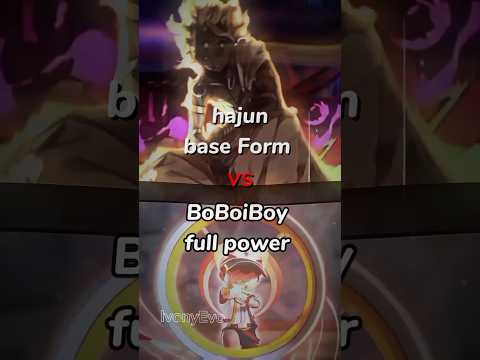 hajun vs BoBoiBoy (full power)#monsta #edit #shorts #boboiboy