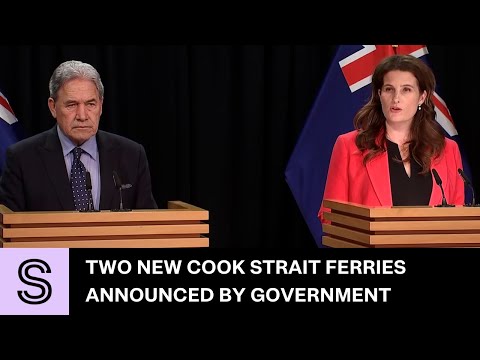 Two new Cook Strait ferries announced by Government | Stuff.co.nz