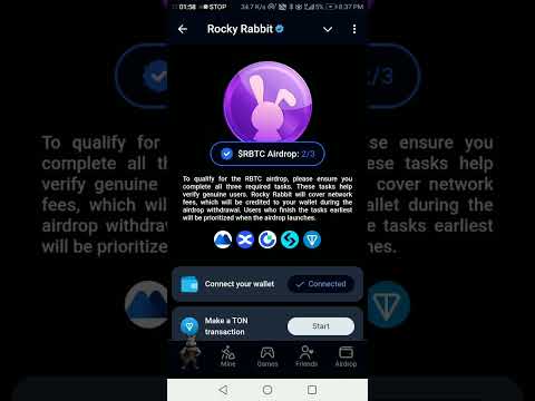 Rocky Rabbit Update Rocky Rabbit Airdrop Eligible Task Complete|Rocky Rabbit Make A Ton Transaction