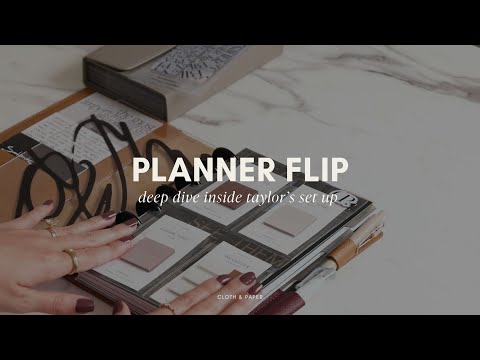 Employee Planner Flip: Head of Product | Cloth & Paper