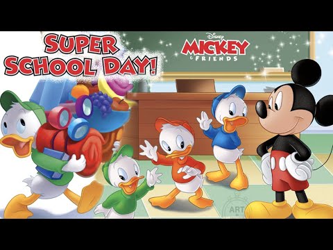 Mickey and friends: Super school day - Read Aloud Kids Storybook #disney #disneyjunior