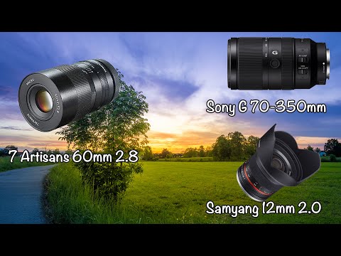 Fotografieren mit meinen neuen APSC Objektiven | Samyang 12mm | 7Artisans 60mm Makro