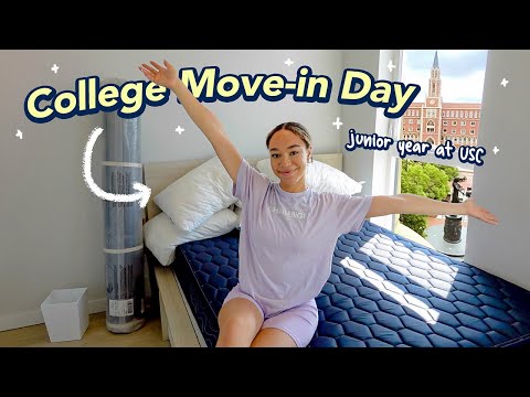 COLLEGE MOVE-IN DAY! 📦 (USC junior year, decorating my new apartment vlog)