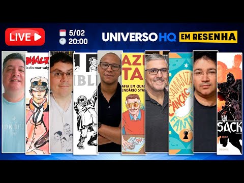 Com Daniel Neto! Corto Maltese, Biblioteca Will Eisner, Stan Lee, Canção Fantasma e Cossacks!