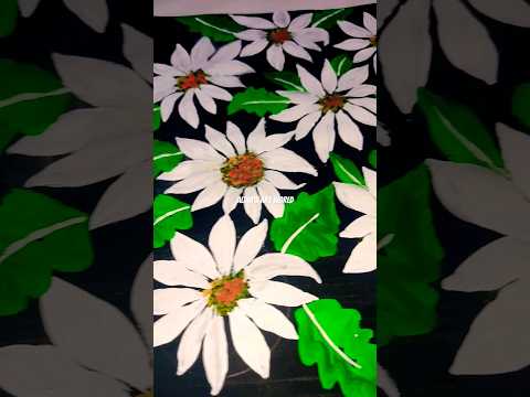 PART- 4❤️ Flowers painting watercolor #shorts