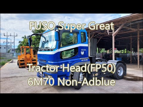 FUSO Tractor Head FP50 6M70 Leaf-spring Truck and Parts Sales at Cagayan de Oro