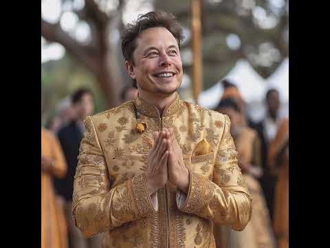 Elon Musk arrives in India to attend the wedding of Anant Ambani  #AnantRadhikaWedding #ElonMusk