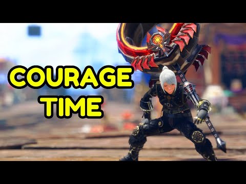 Monster Hunter Sunbreak Smashing With Courage