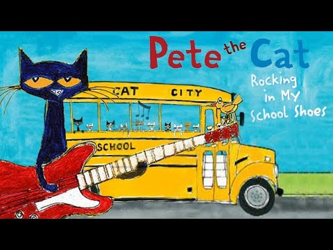 #017| BIN & BIN | Bedtime Stories | Pete The Cat Rocking in My school Shoes