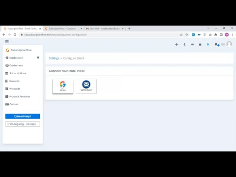 SubscriptionFlow Integration with Gmail