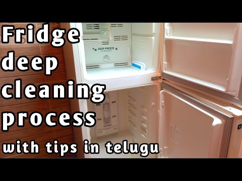 fridge deep cleaning / ఫ్రిడ్జ్ స్మెల్ వస్తుందా ? అయితే ఇలా క్లీన్ చెయ్యండి  @InduThoughts