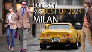 Best Men's Style of the Year | Casual, Elegant, Timeless & Classic Looks from London, Milan & Paris