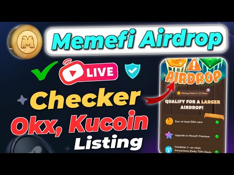 Memefi Airdrop Checker Live | memefi airdrop eligible | memefi airdrop listing okx, Kucoin