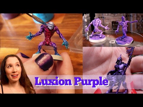 Luxion Purple - Citadel Contrast Paint Review