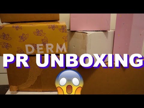 Pr Unboxing / Haul Ft Becca,Patchology,Too Faced & More!!!!