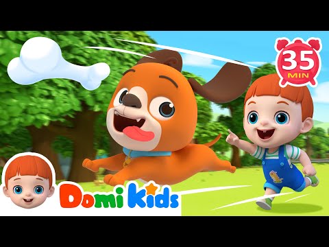 Puppy Bingo | Domi & Animal Firends | Animals For Kids | Nursery Rhymes