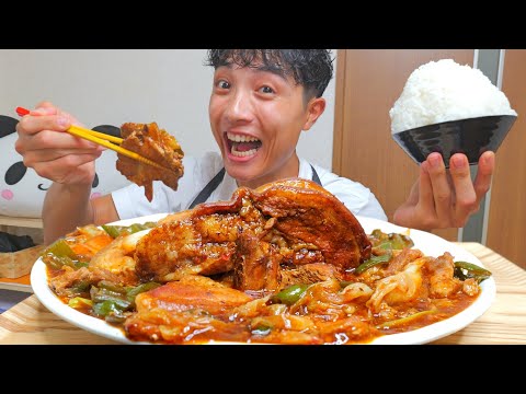 Delicious! Japanese Home Cooking: Twice-Cooked Pork and Giant Juicy Braised Pork Belly Collaboration