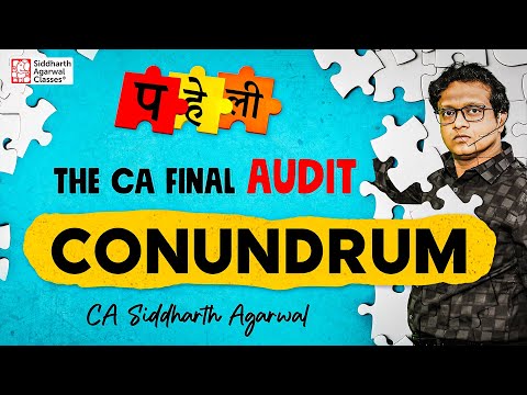 CA Final Audit Motivation | Siddharth Agarwal