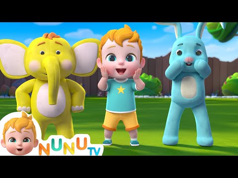 If You're Happy And You Know It With Lyrics | Nursery Rhymes & Kids Songs | NuNu Tv