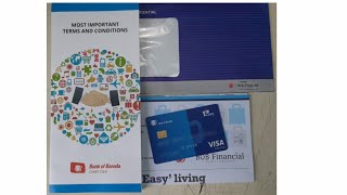 Credit Card Unboxing|Bank of Baroda  Easy Credit Card| VISA