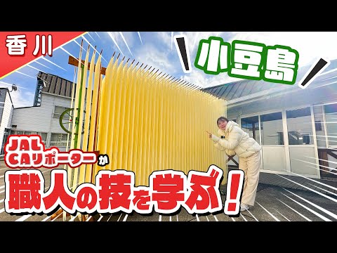 【香川】JAL CAリポーターがそうめん作りを初体験！小豆島の魅力も紹介します！