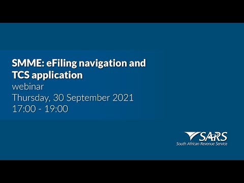 SMME: eFiling Navigation And TCS application