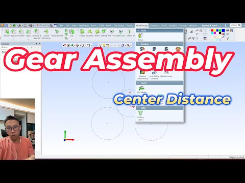 Gear Assembly | Center Distance | Spur - Helical gear | Positive tolerance