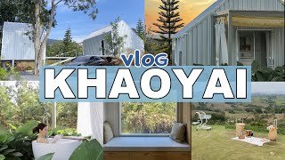 VLOG เขาใหญ่2024🌳นอนที่พักหลักร้อยแต่วิวหลักล้าน!!+อัพเดตร้านอร่อย | Holidear