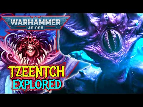 Tzeentch Origins - Warhammer 40k's God of Change, The Terrifying Monster From Secret Level