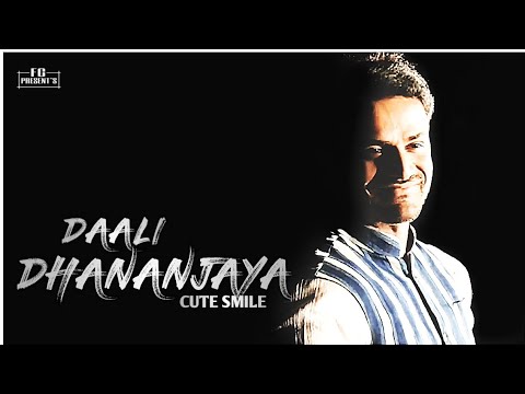 Daali Dhananjaya Cute Smile