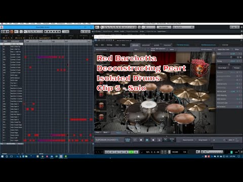 Red Barchetta - Deconstructing Peart - Isolated Drums - Clip 5 - Solo